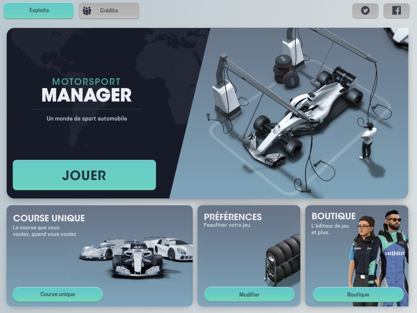 Motorsport Manager Mobile 3 (copie d'écran 1 sur iPhone / iPad)