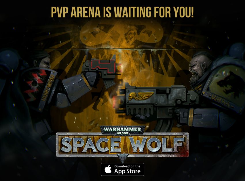 Warhammer 40K Space Wolf de HeroCraft avec mode multijoueur