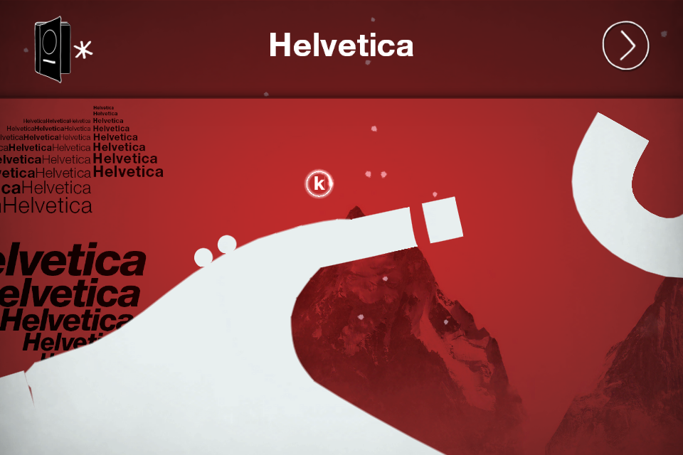 Helvetica : en rouge et blanc, comme la Suisse