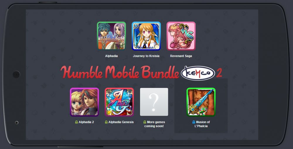 Humble Bundle Mobile de Kemco
