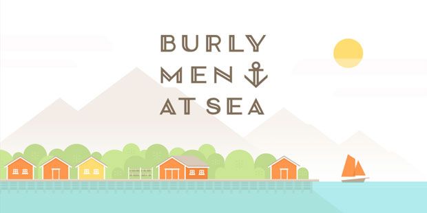 Burly Men at Sea de Brain&Brain