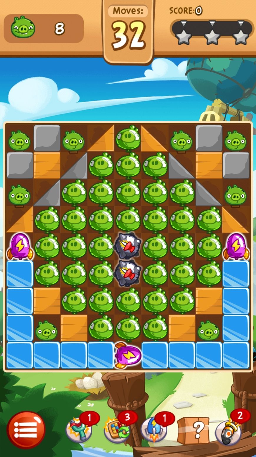Angry Birds Blast (copie d'écran 2 sur Android)