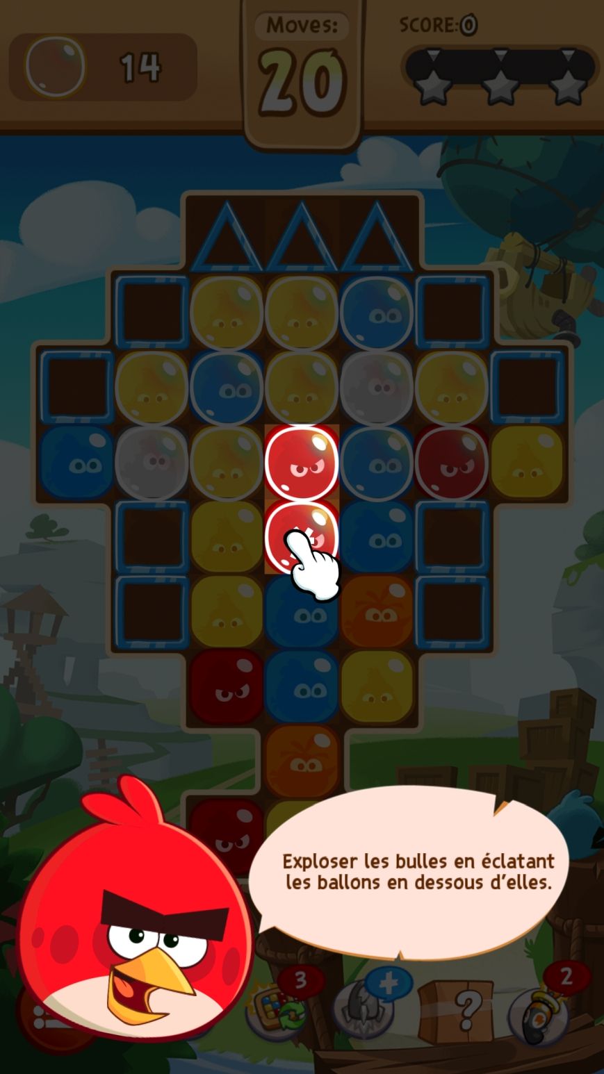 Angry Birds Blast (copie d'écran 3 sur Android)