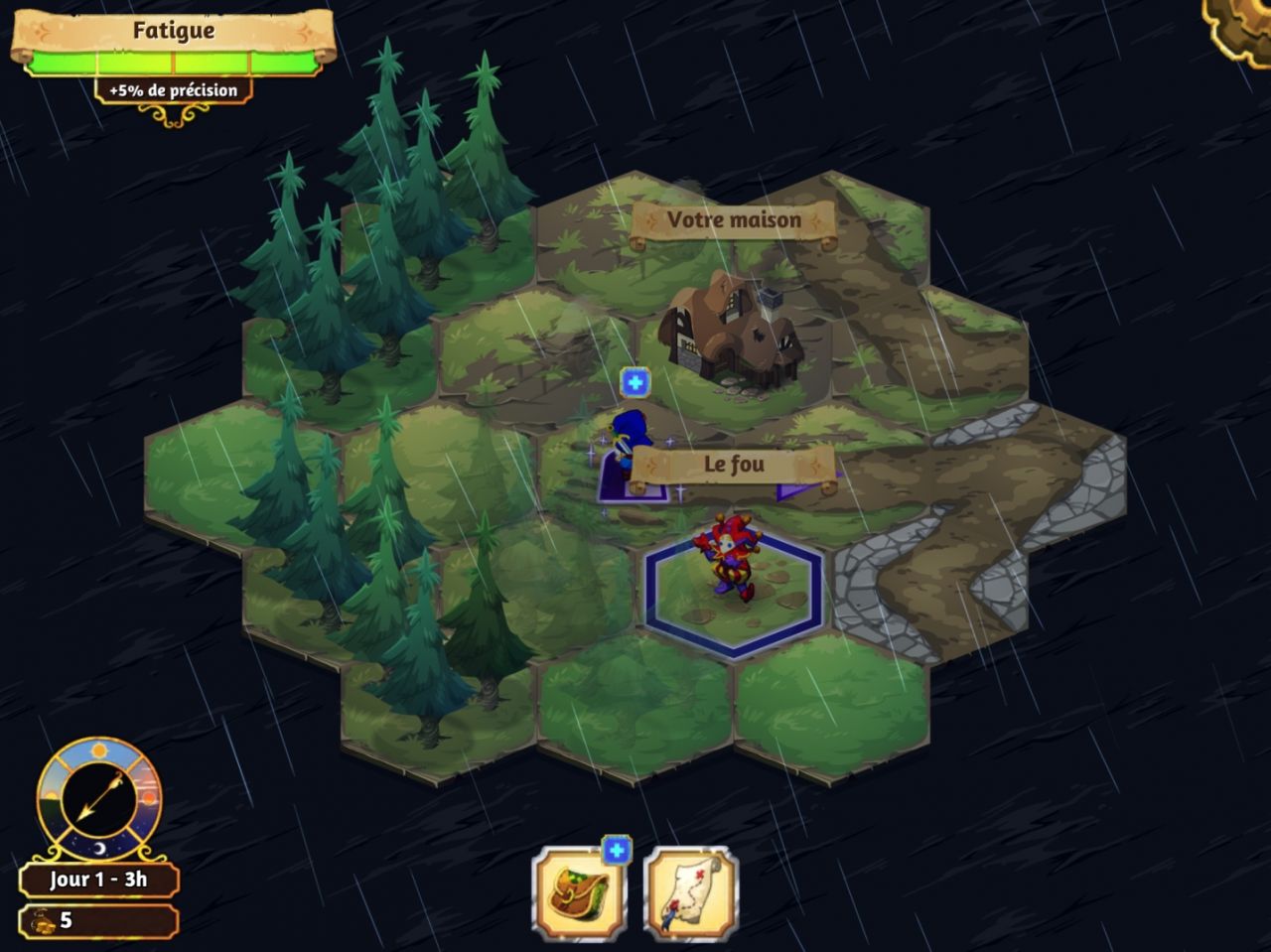 Crowntakers - L'ultime RPG stratégique (copie d'écran 1 sur iPhone / iPad)
