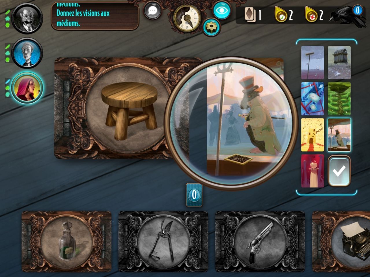 Mysterium: The Board Game (copie d'écran 3 sur iPhone / iPad)