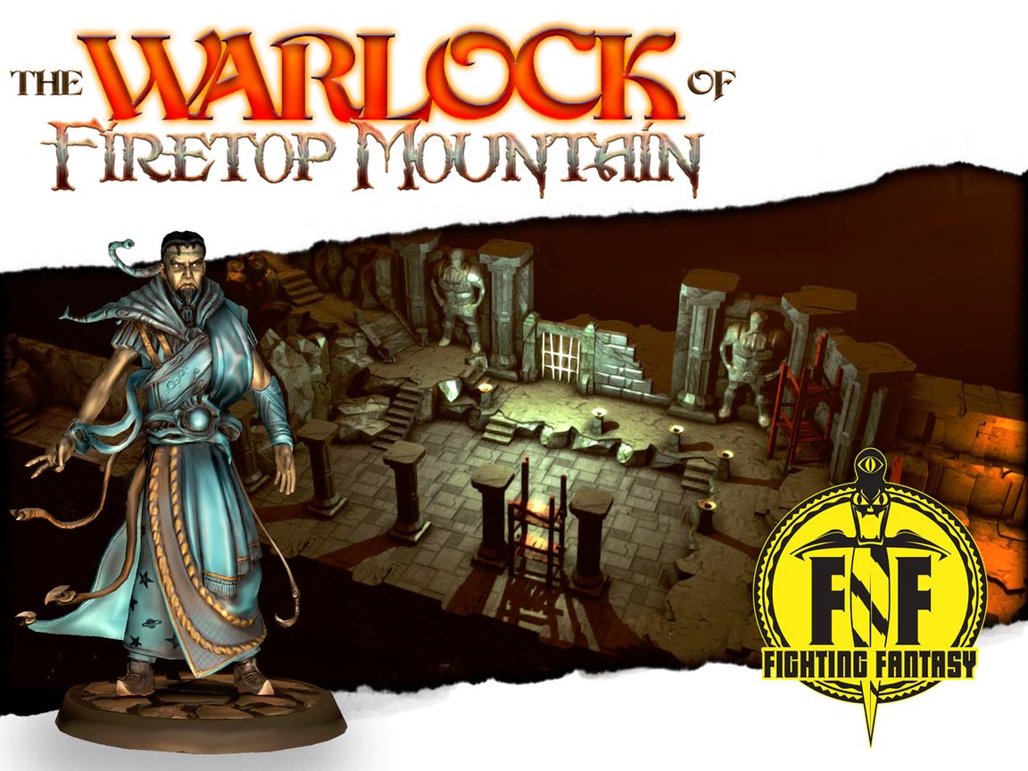 The Warlock of Firetop Mountain de Tin Man Games