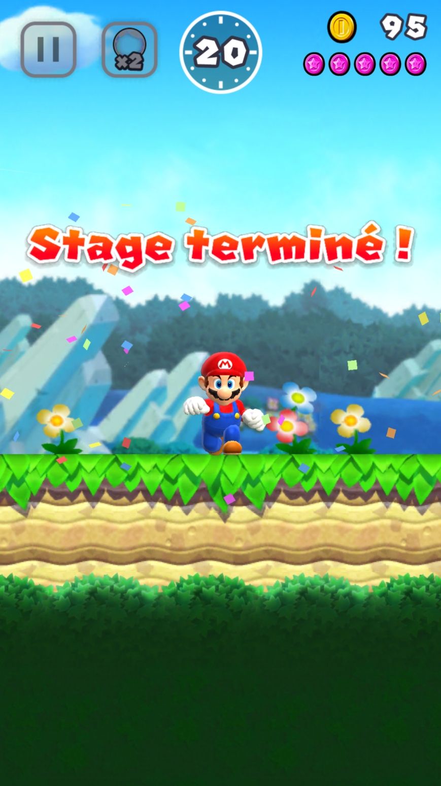 Super Mario Run (copie d'écran 4 sur Android)