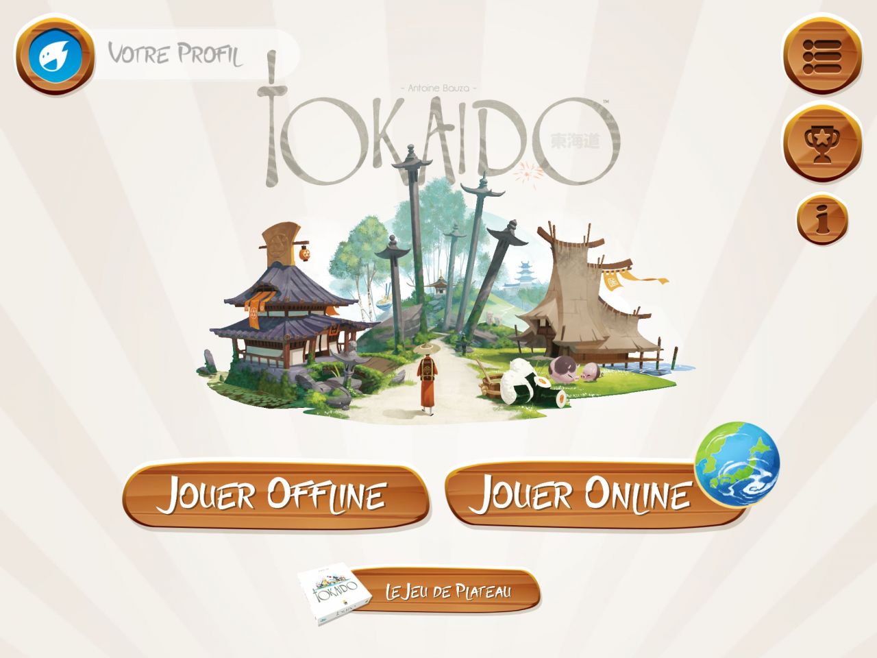 Tokaido™ (copie d'écran 1 sur Android)