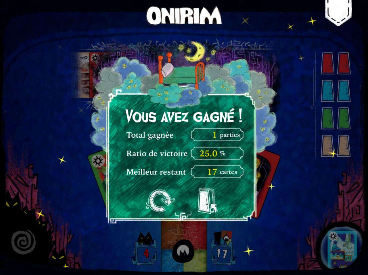 Onirim - Jeu de cartes solitaire (copie d'écran 8 sur iPhone / iPad)