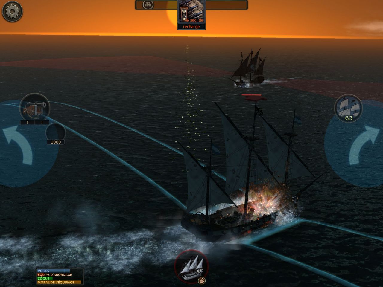 Tempest: Pirate Action RPG (copie d'écran 7 sur Android)