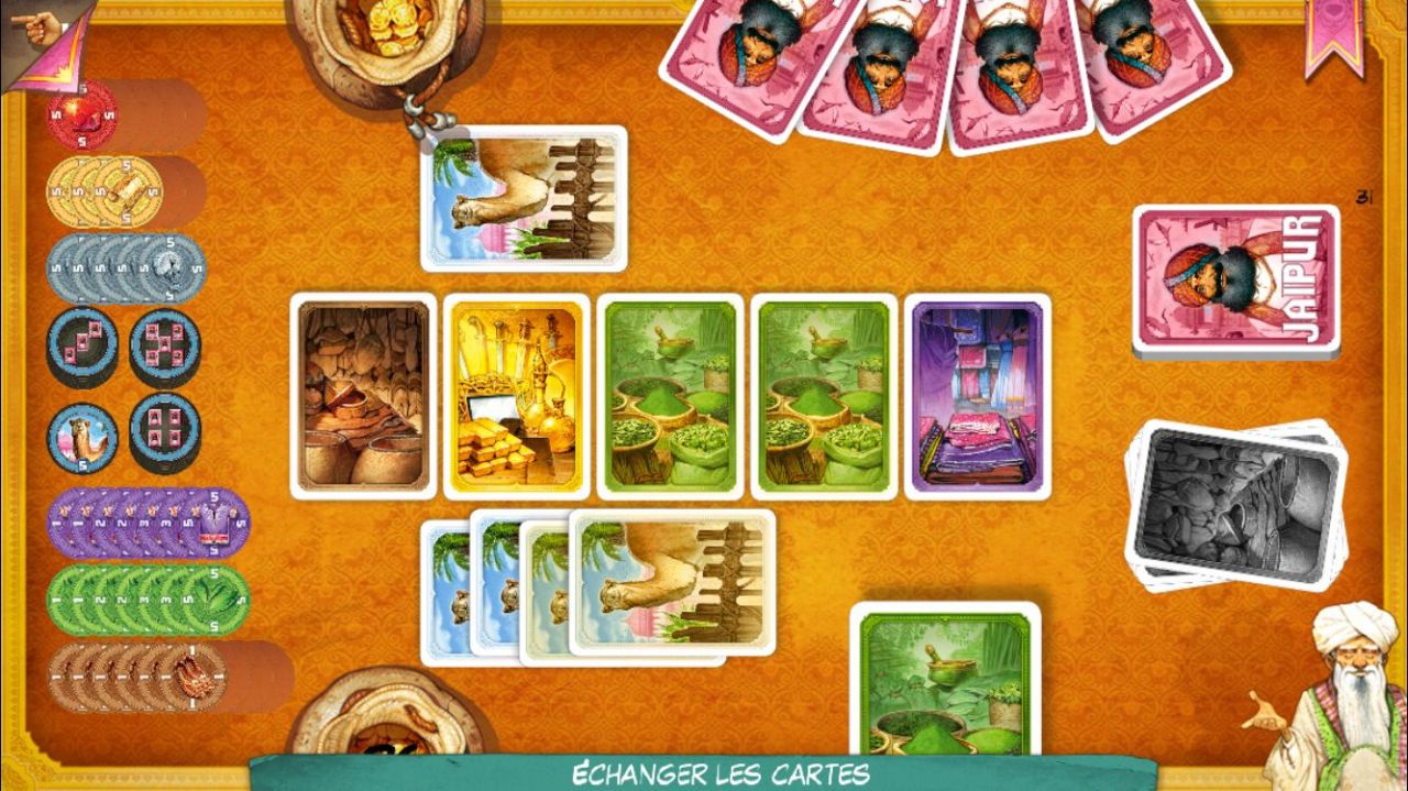 Jaipur : jeu de cartes en duel (copie d'écran 5 sur iPhone / iPad)