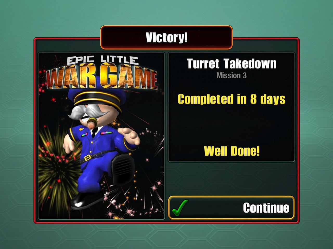 Epic Little War Game (copie d'écran 12 sur Android)