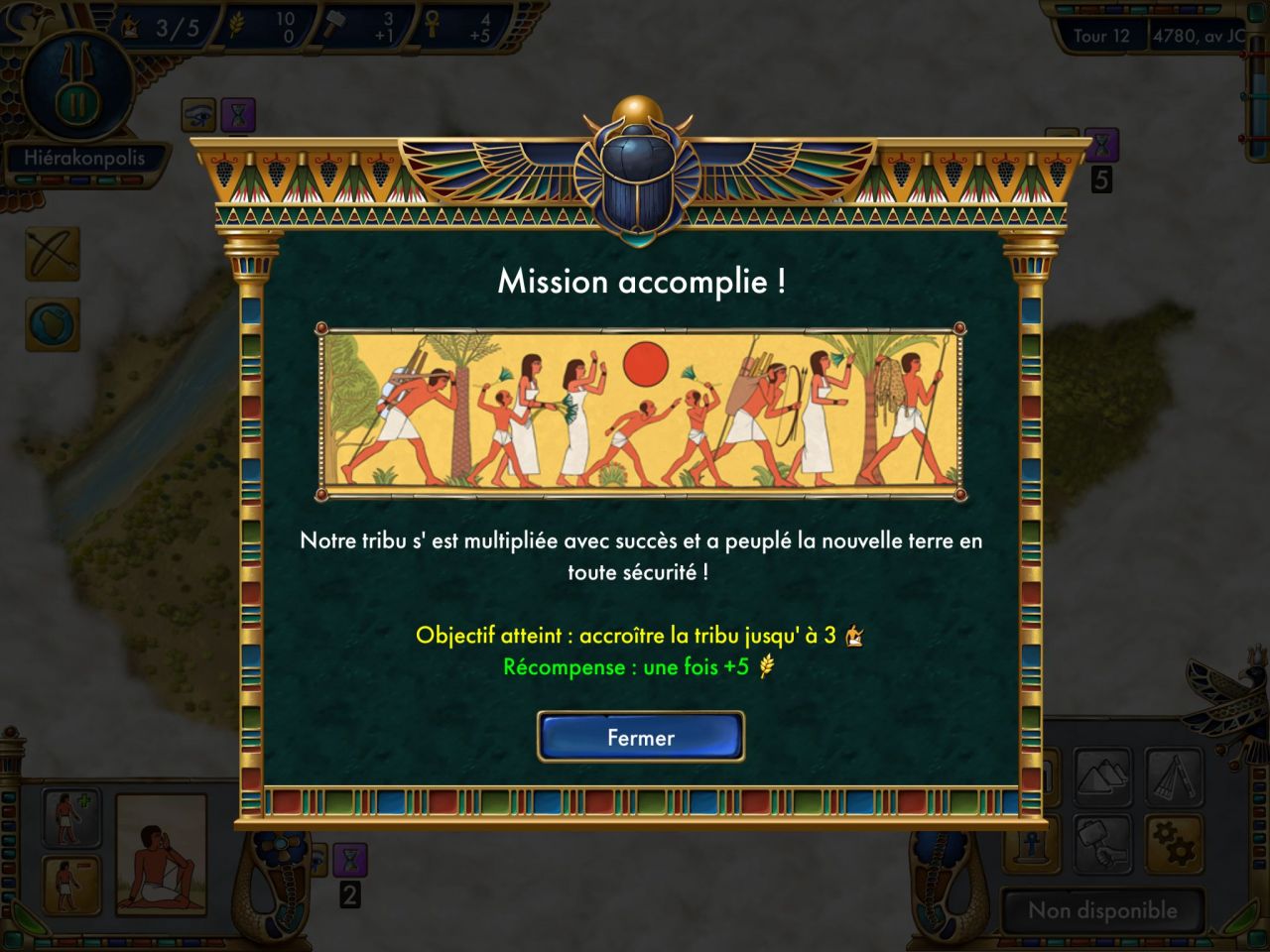 Predynastic Egypt (copie d'écran 8 sur Android)