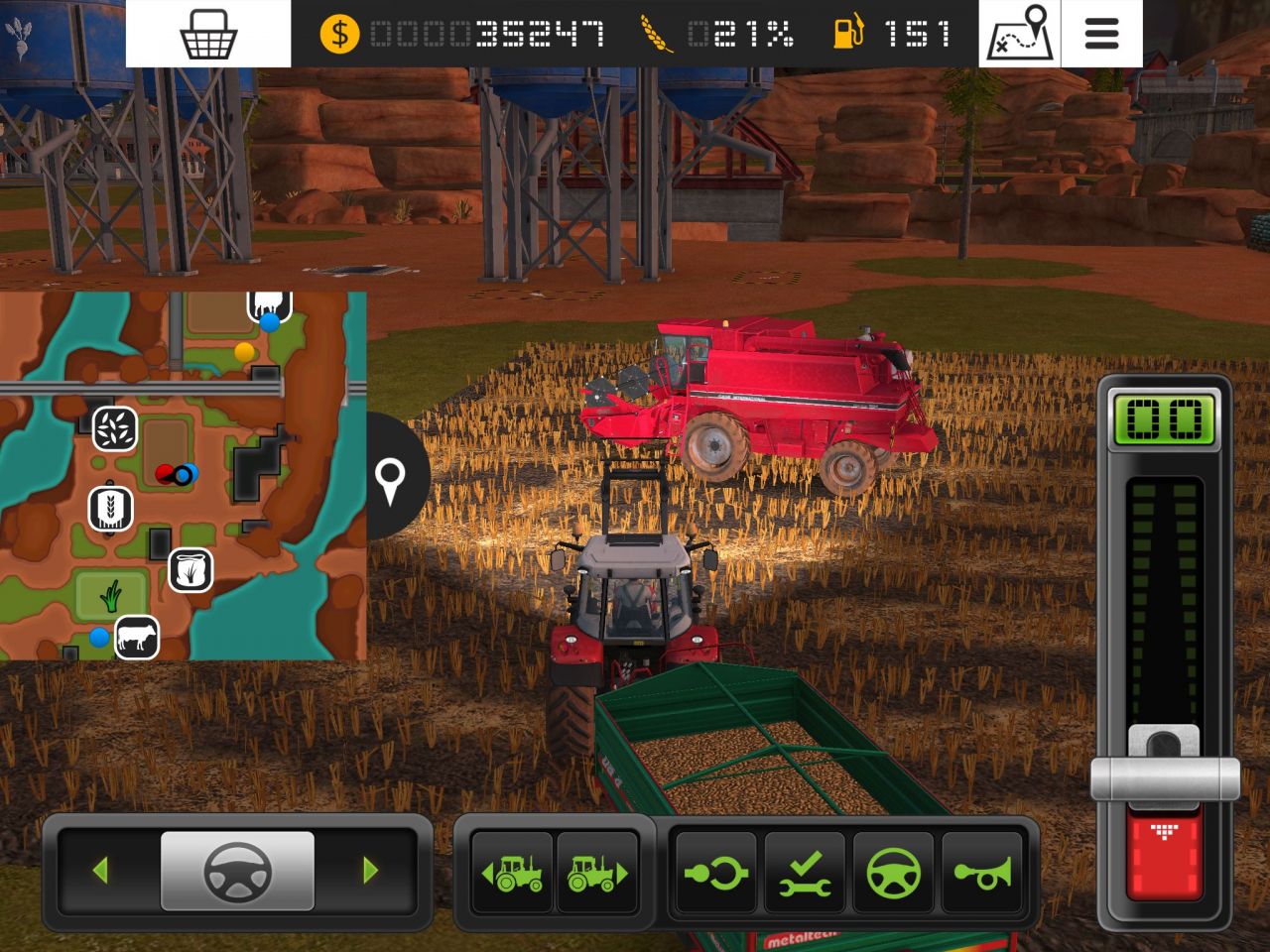 Farming Simulator 18 (copie d'écran 7 sur iPhone / iPad)