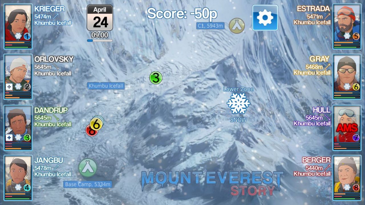 Mount Everest Story (copie d'écran 9 sur iPhone / iPad)