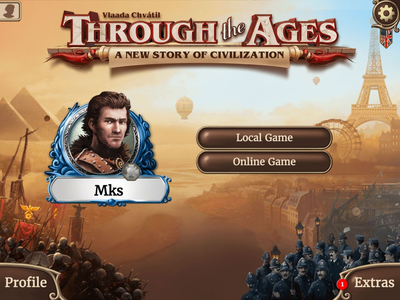 Through the Ages (copie d'écran 1 sur iPhone / iPad)