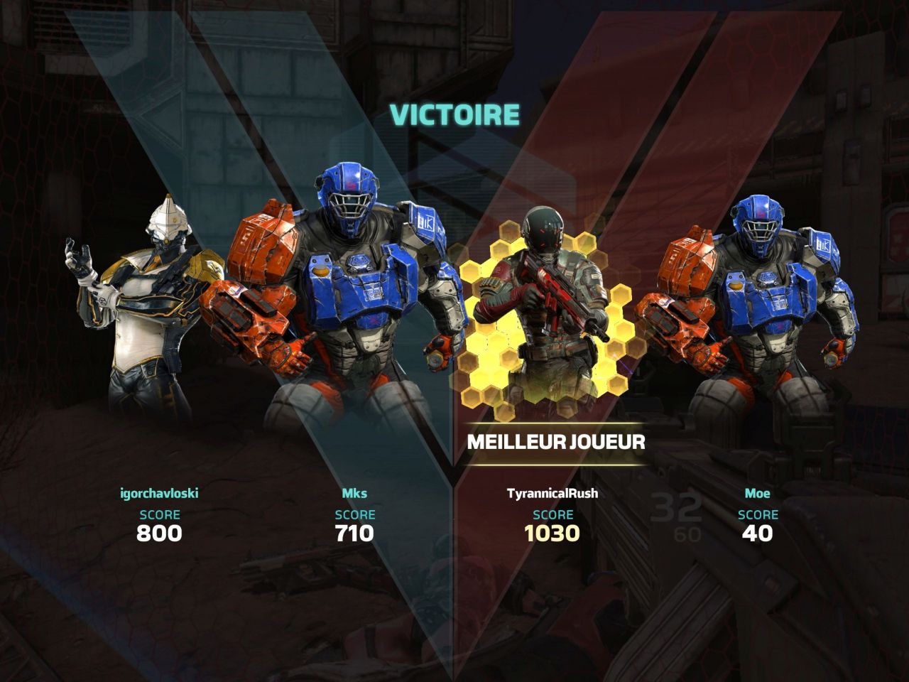 Modern Combat Versus (copie d'écran 16 sur iPhone / iPad)