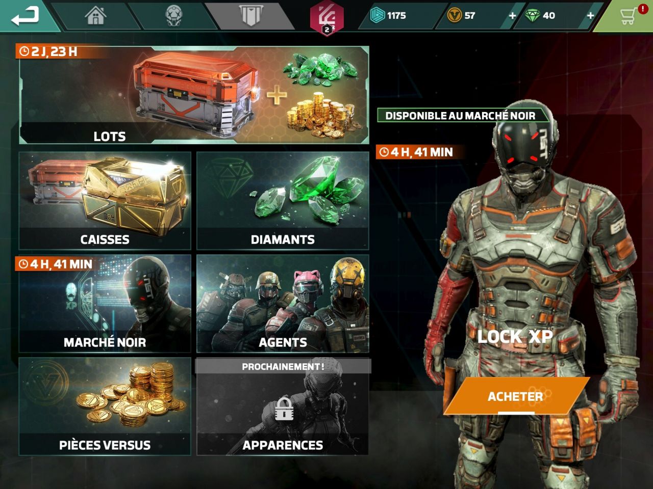 Modern Combat Versus: New Online Multiplayer FPS (copie d'écran 5 sur Android)