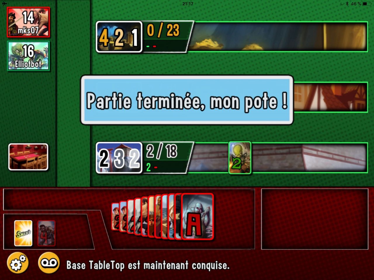 Smash Up�- Le jeu de cartes (copie d'écran 8 sur Android)