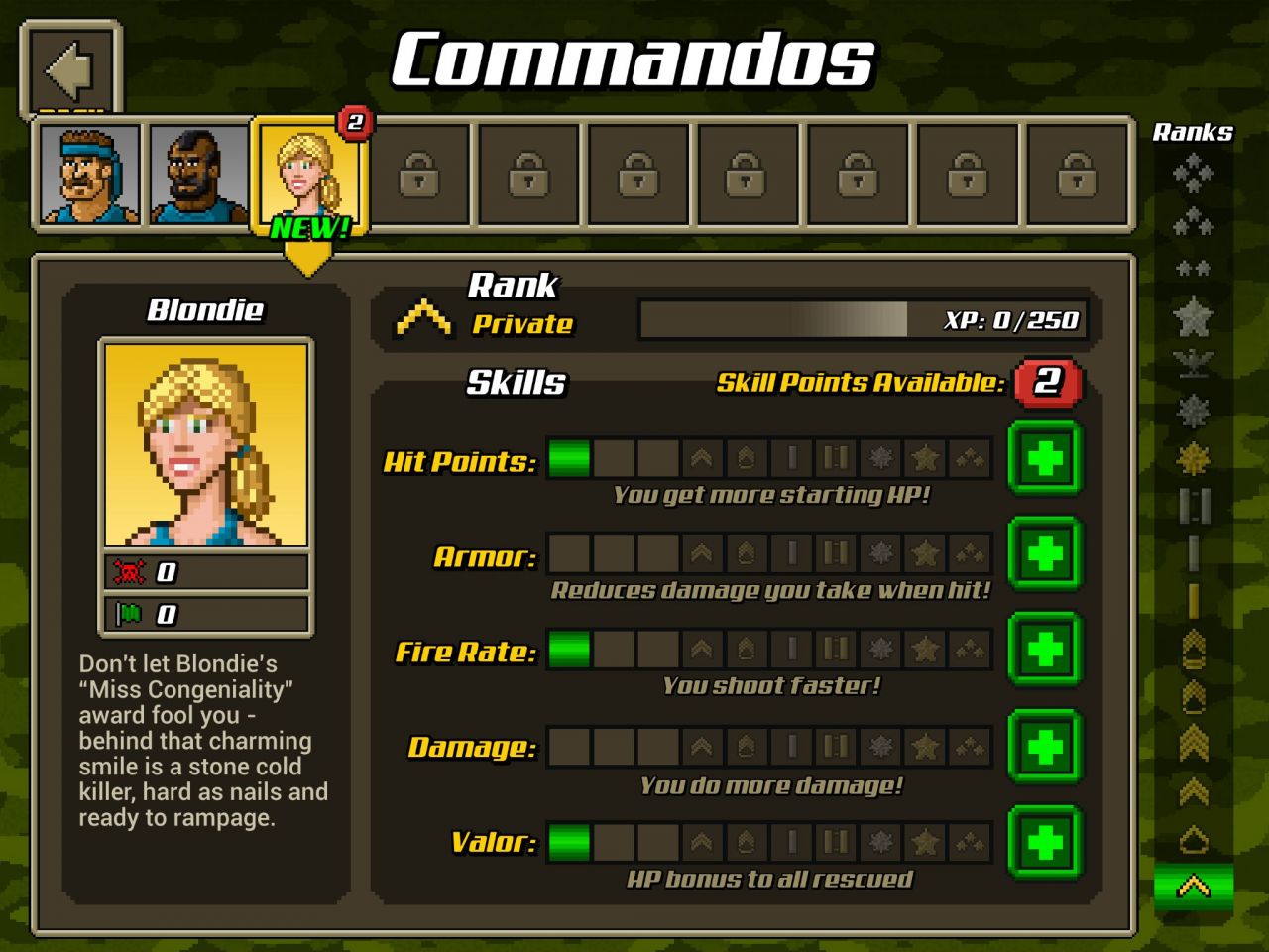Kick Ass Commandos (copie d'écran 16 sur iPhone / iPad)