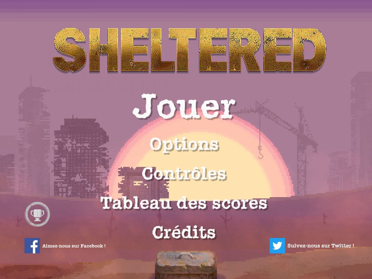 Sheltered (copie d'écran 1 sur iPhone / iPad)