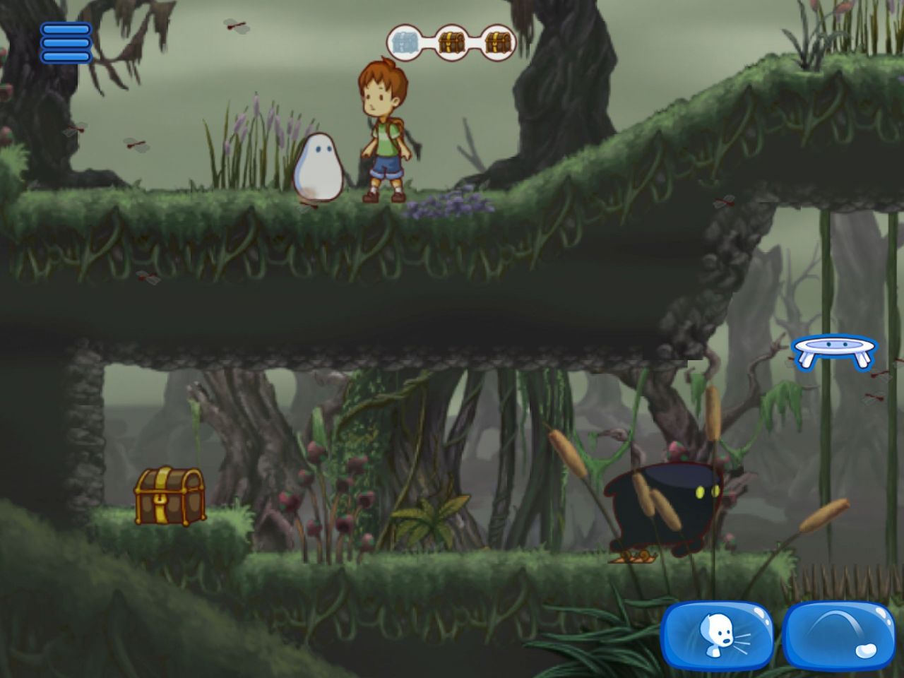 A Boy and His Blob (copie d'écran 11 sur Android)