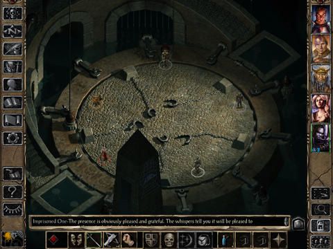 Baldur's Gate II sur iPad