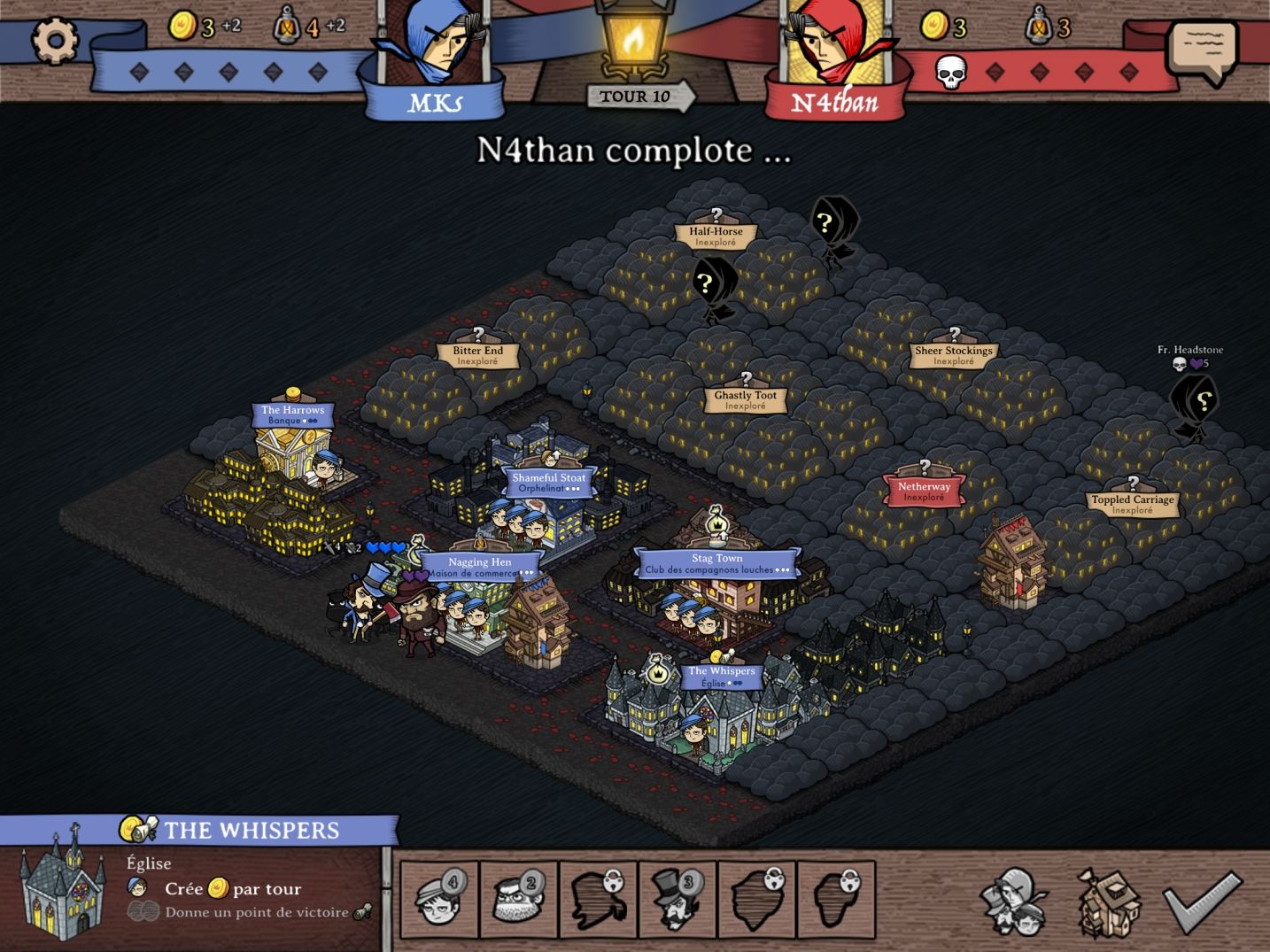Antihero - Digital Board Game (copie d'écran 2 sur iPhone / iPad)