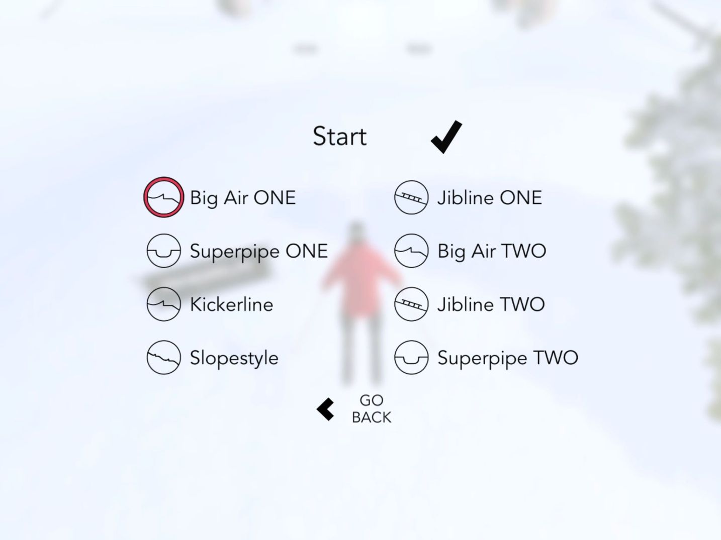 Just Ski and Snowboard (copie d'écran 8 sur iPhone / iPad)