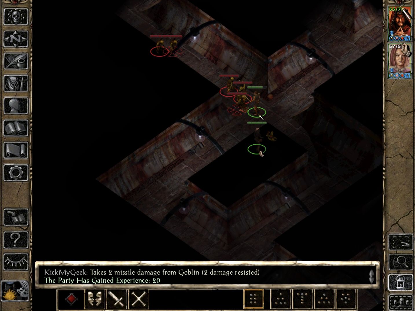 Baldur's Gate II: Enhanced Edition (copie d'écran 9 sur Android)