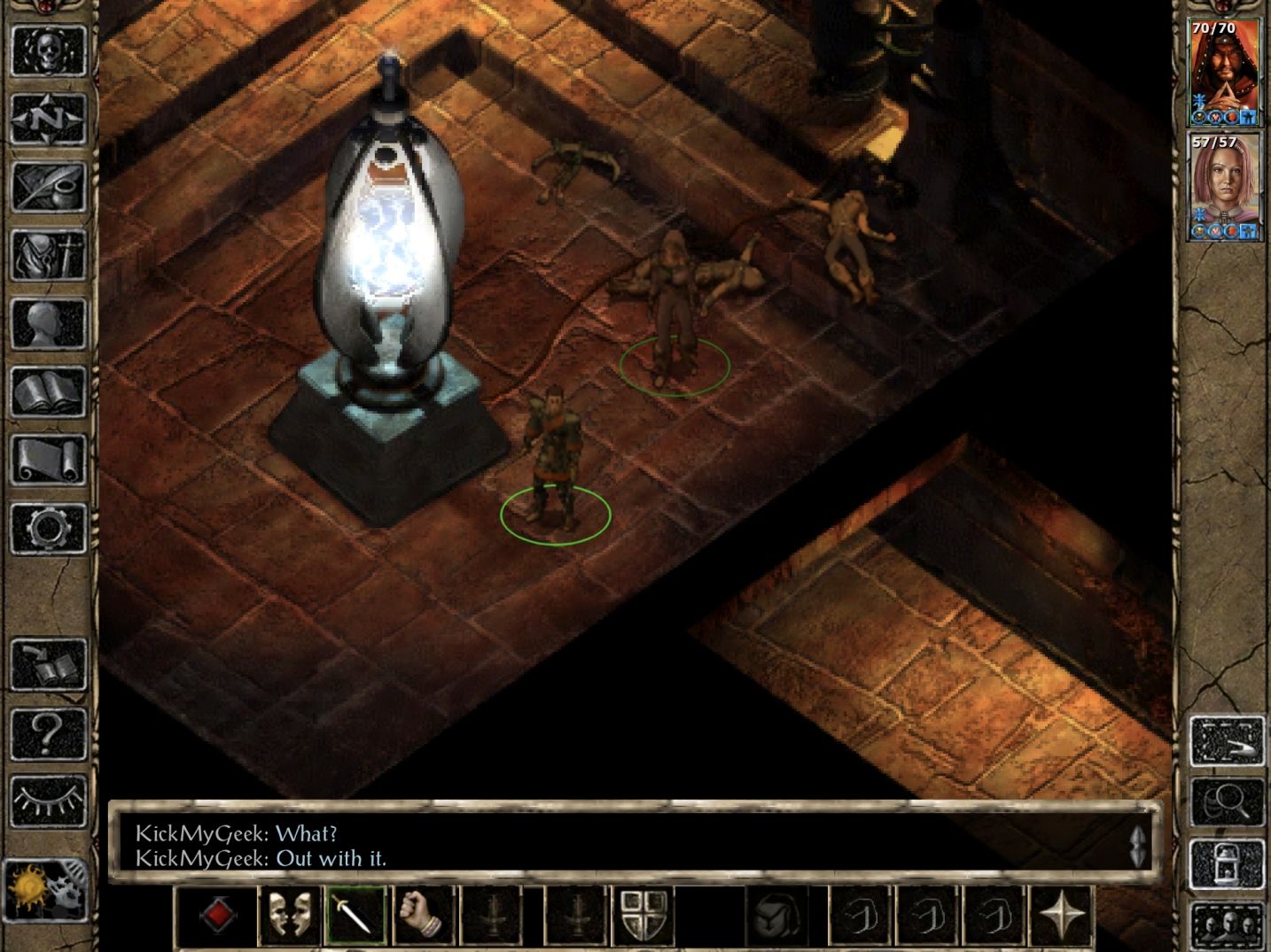 Baldur's Gate II: Enhanced Edition (copie d'écran 12 sur Android)
