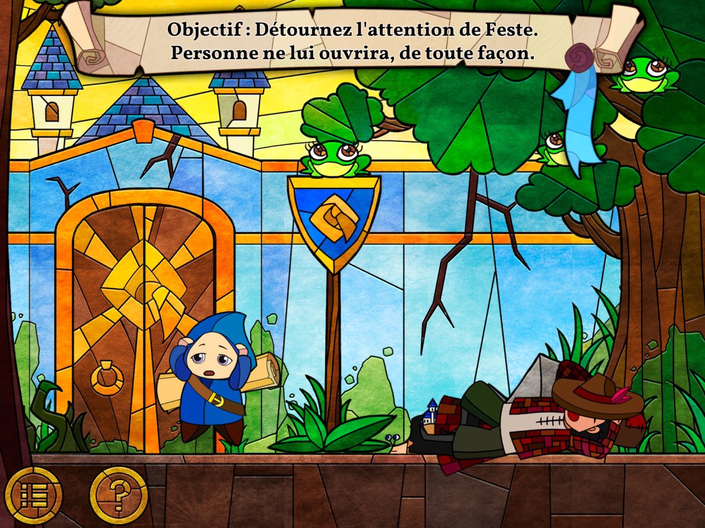 Message Quest - l'incroyable aventure de Feste (copie d'écran 3 sur Android)