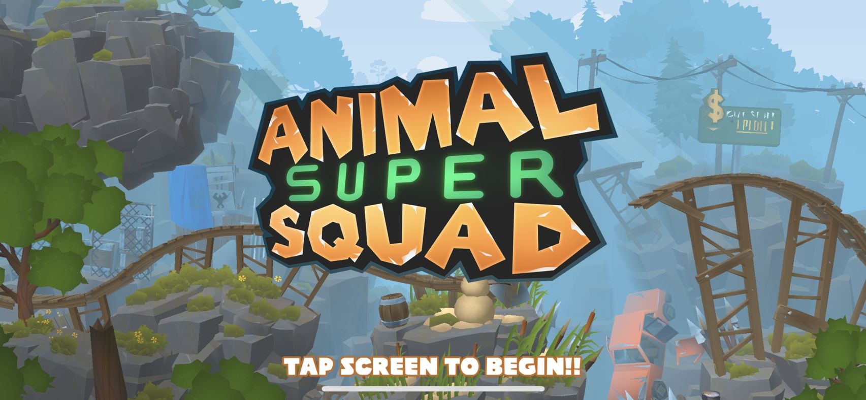 Animal Super Squad (copie d'écran 1 sur Android)