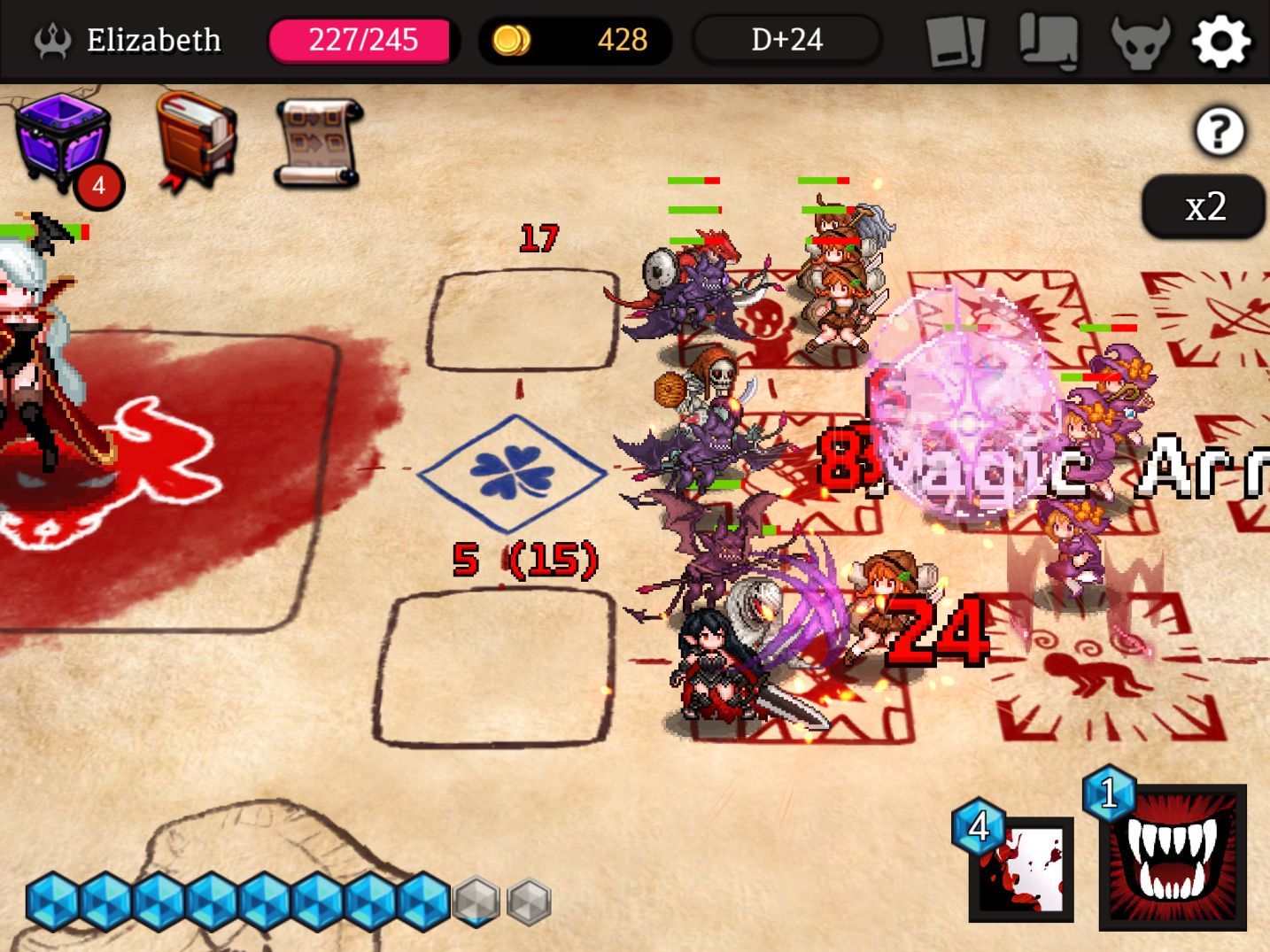 Dungeon Maker : Dark Lord (copie d'écran 3 sur iPhone / iPad)