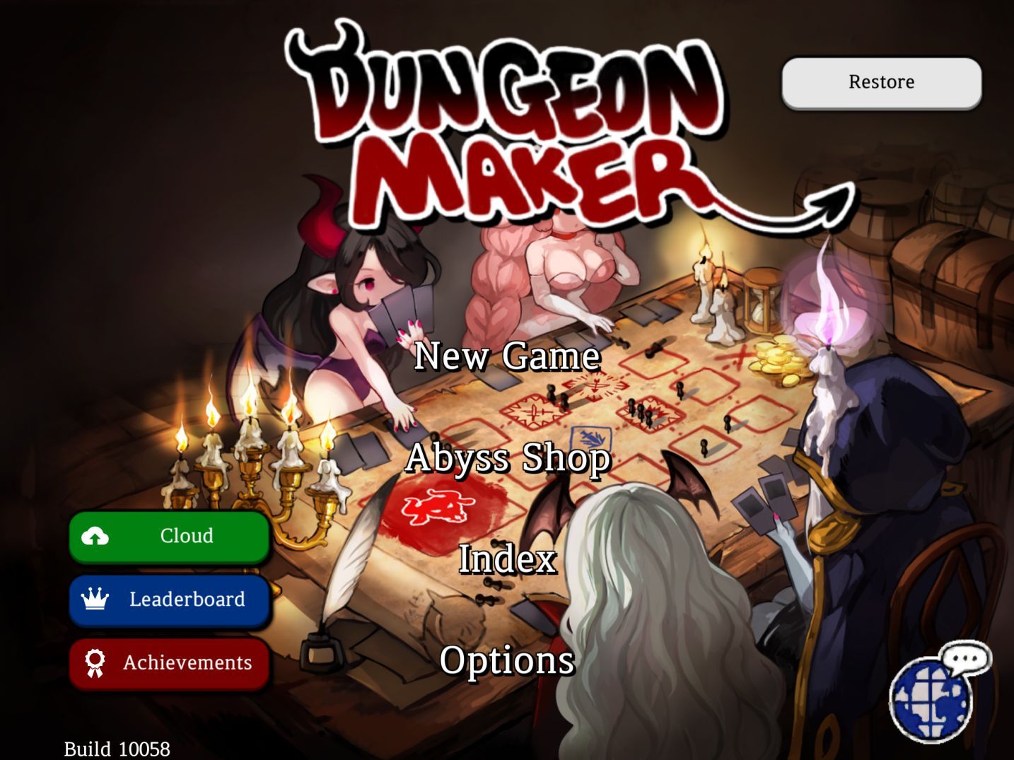 Dungeon Maker : Dark Lord (copie d'écran 1 sur iPhone / iPad)