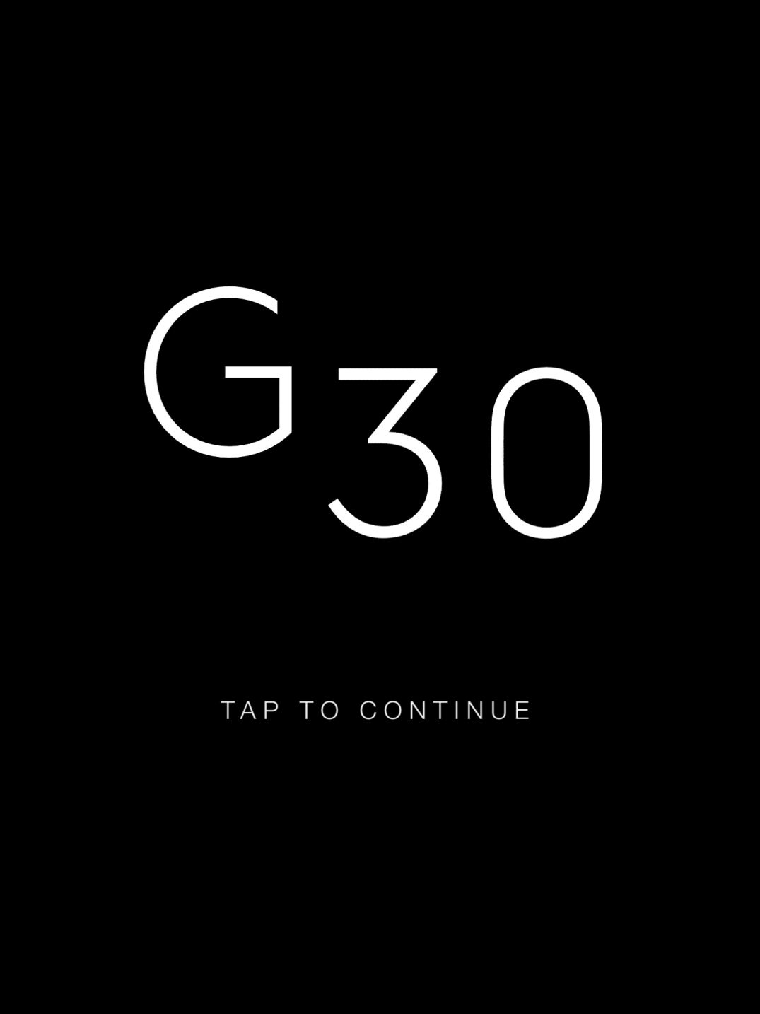 G30 (copie d'écran 1 sur iPhone / iPad)
