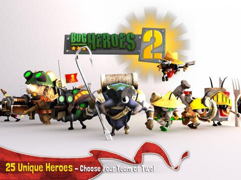 Bug Heroes 2 sur iPhone et iPad