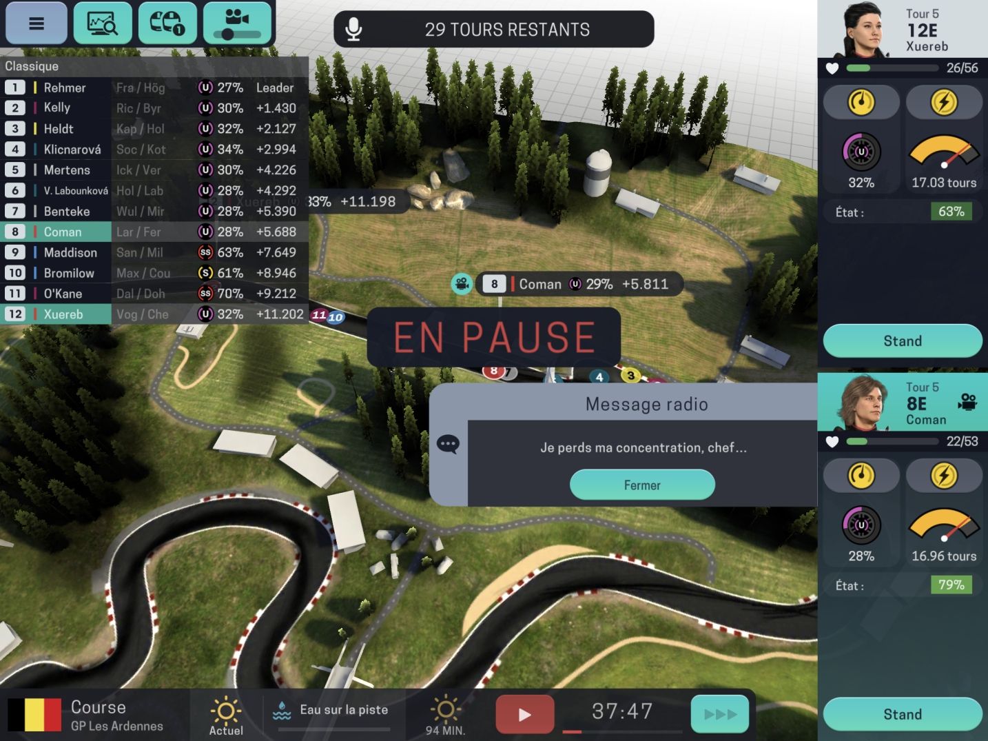 Motorsport Manager Mobile 3 (copie d'écran 28 sur iPhone / iPad)