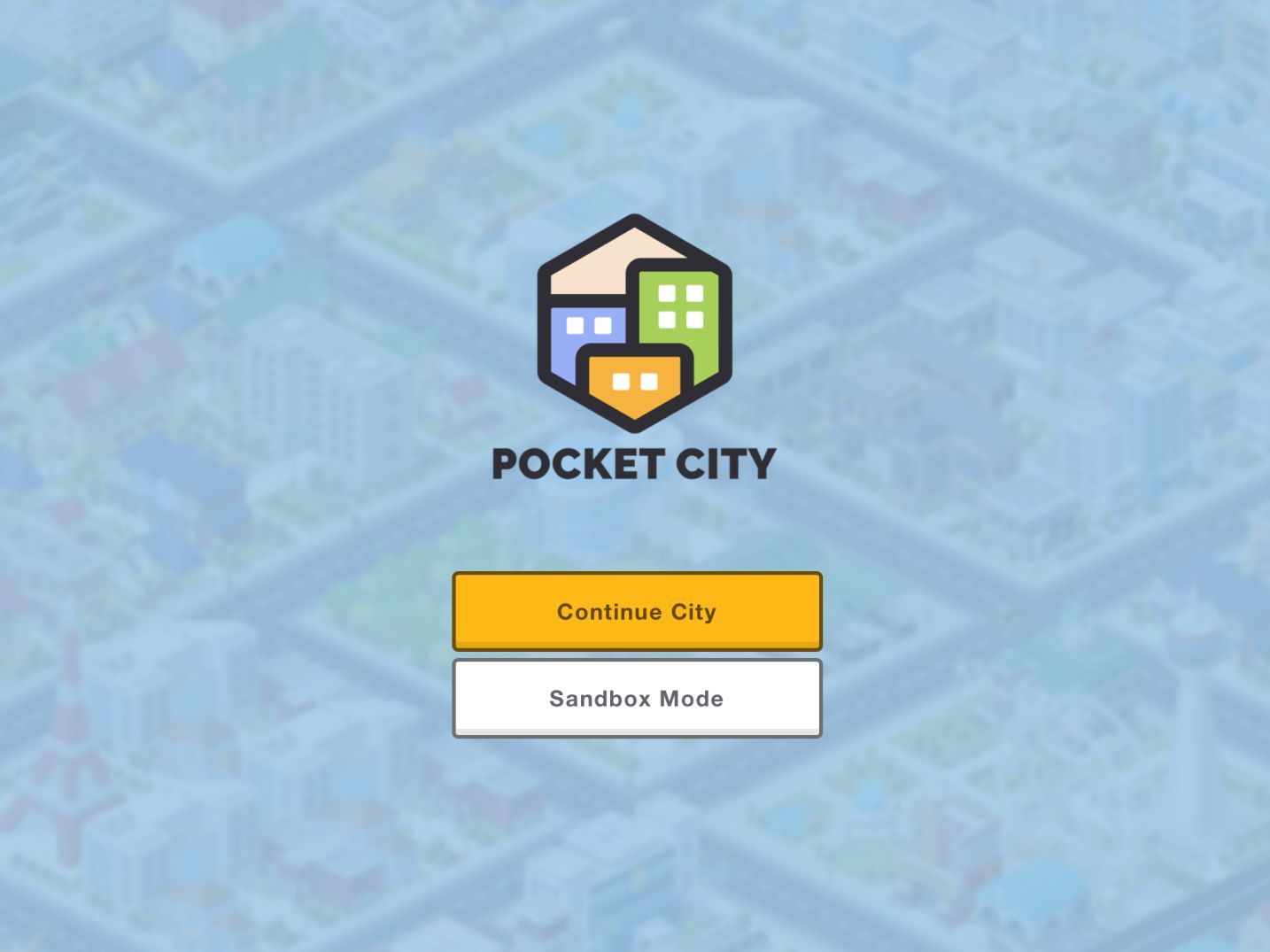 Pocket City (copie d'écran 1 sur iPhone / iPad)