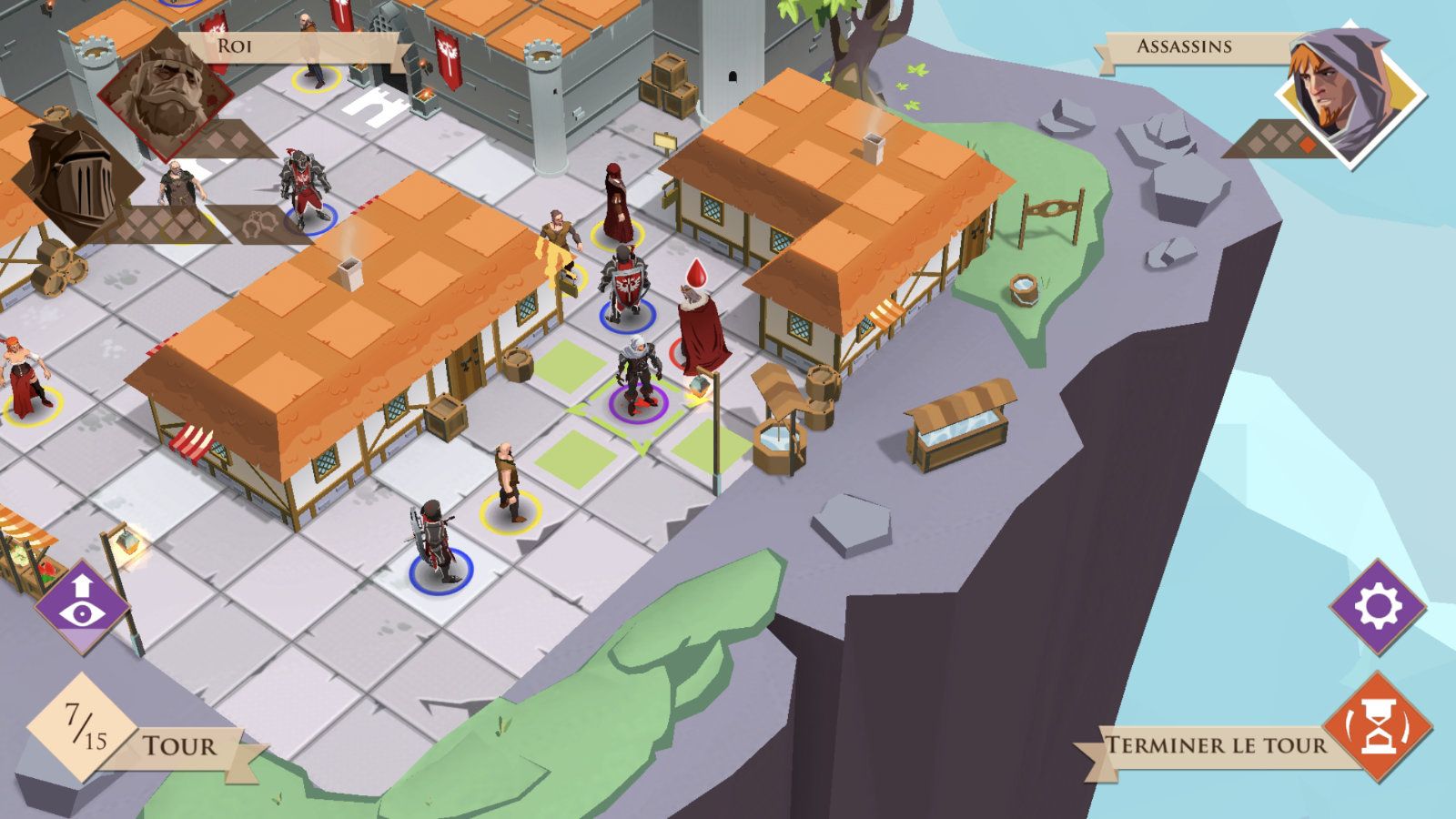 King and assassins : le jeu de plateau stratégique (copie d'écran 11 sur Android)