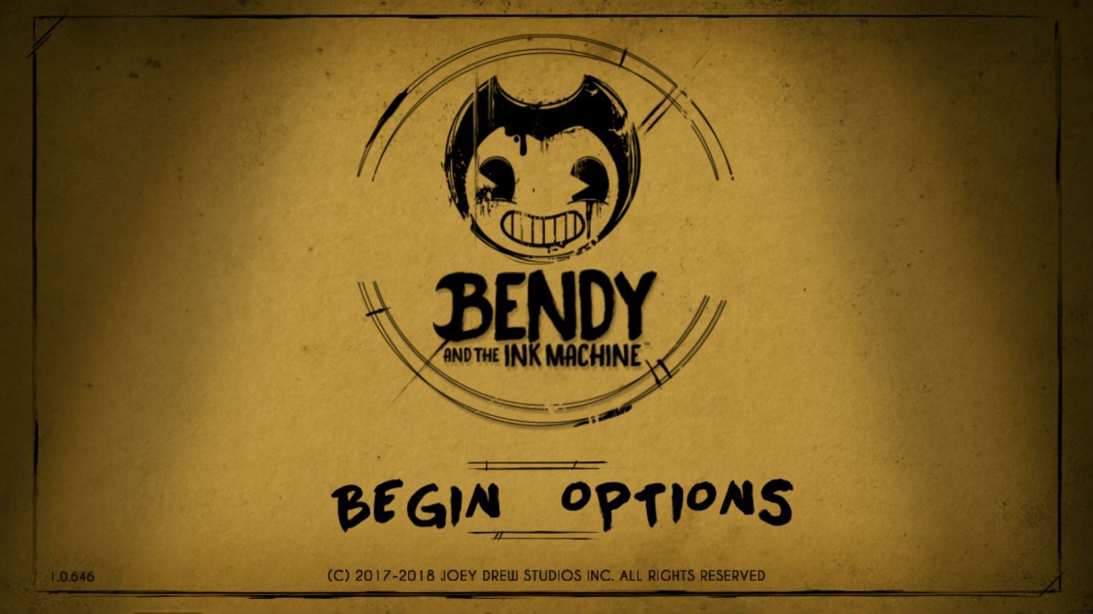 Bendy and the Ink Machine (copie d'écran 1 sur iPhone / iPad)