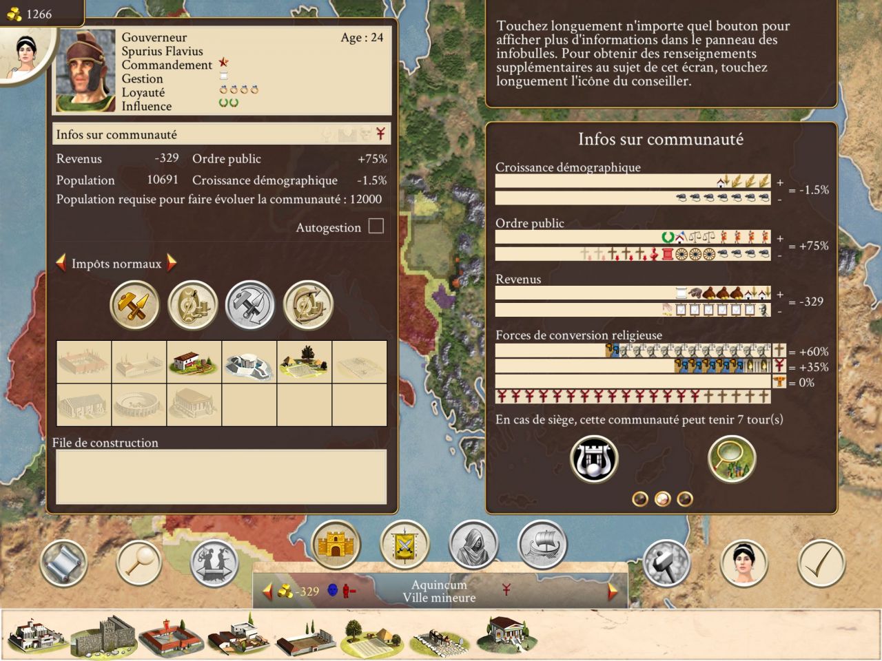 ROME: Total War - Barbarian Invasion (copie d'écran 8 sur Android)