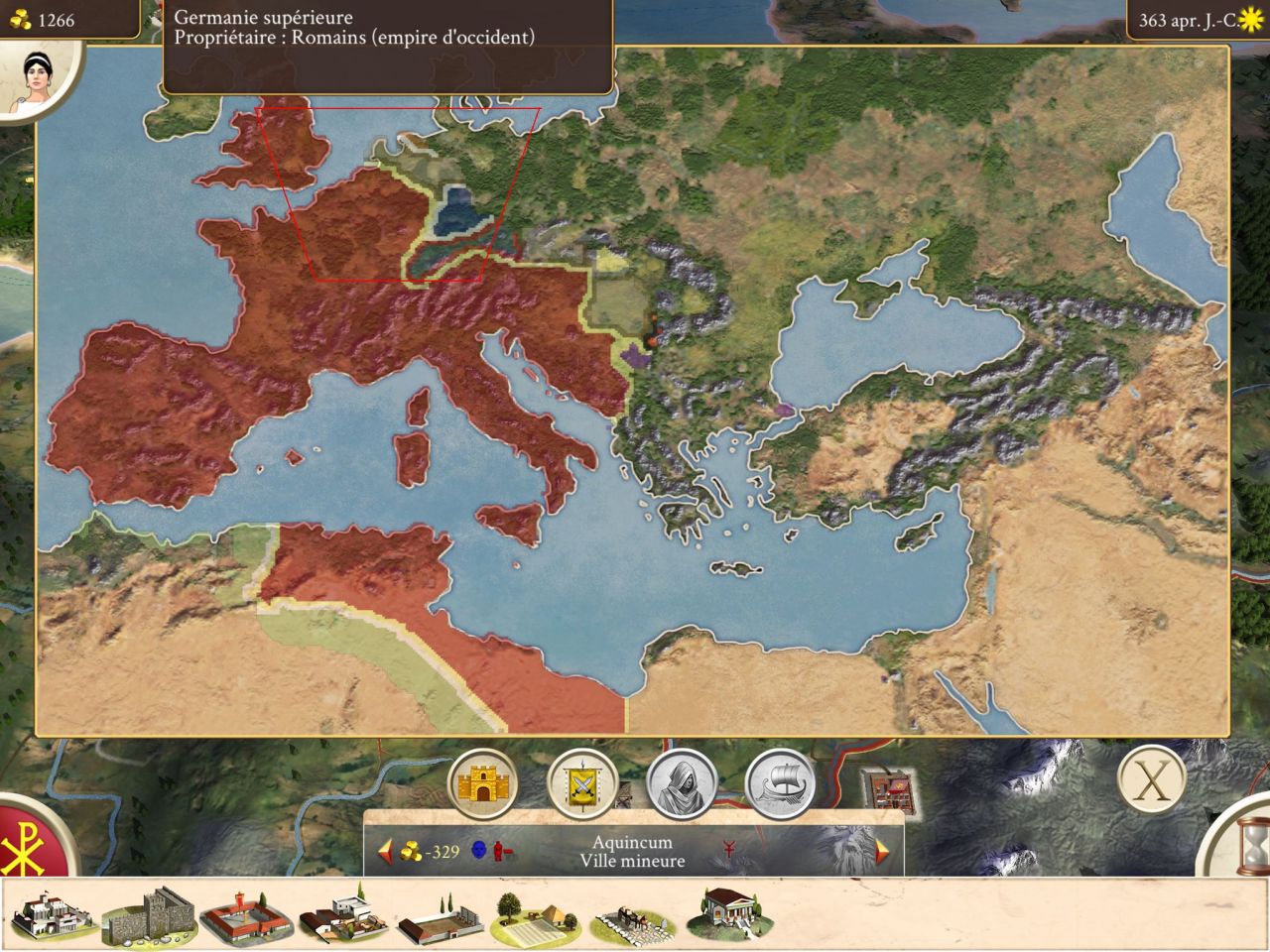 ROME: Total War - Barbarian Invasion (copie d'écran 9 sur Android)