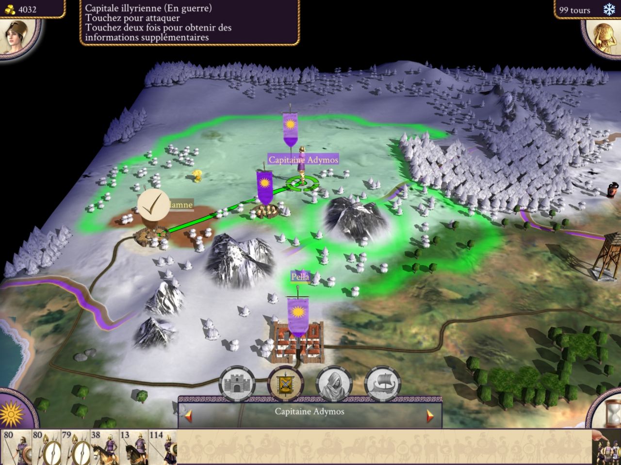 ROME: Total War - Alexander (copie d'écran 2 sur Android)