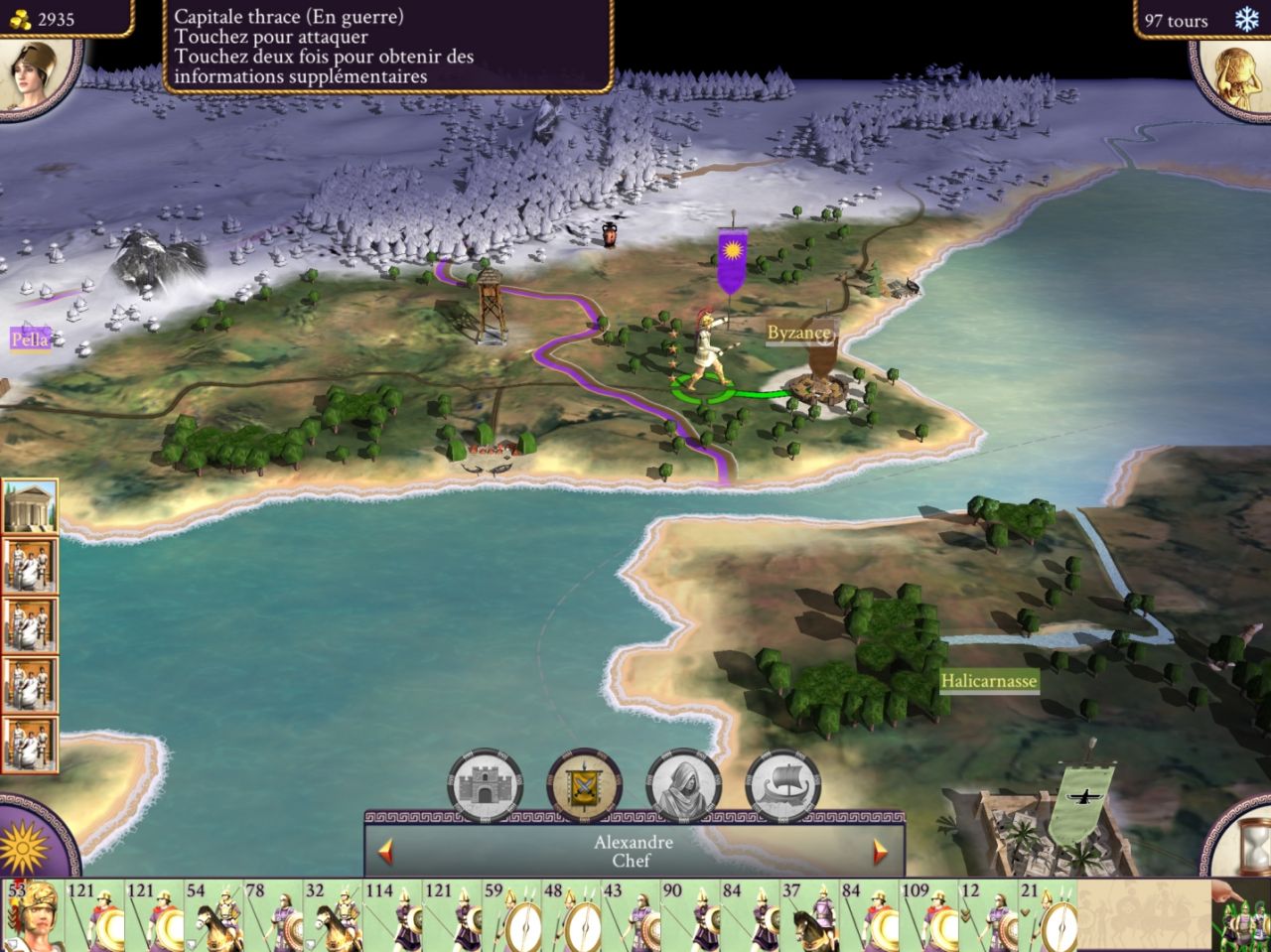 ROME: Total War - Alexander (copie d'écran 8 sur Android)
