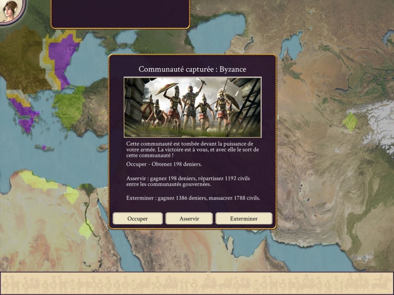 ROME: Total War - Alexander (copie d'écran 16 sur Android)