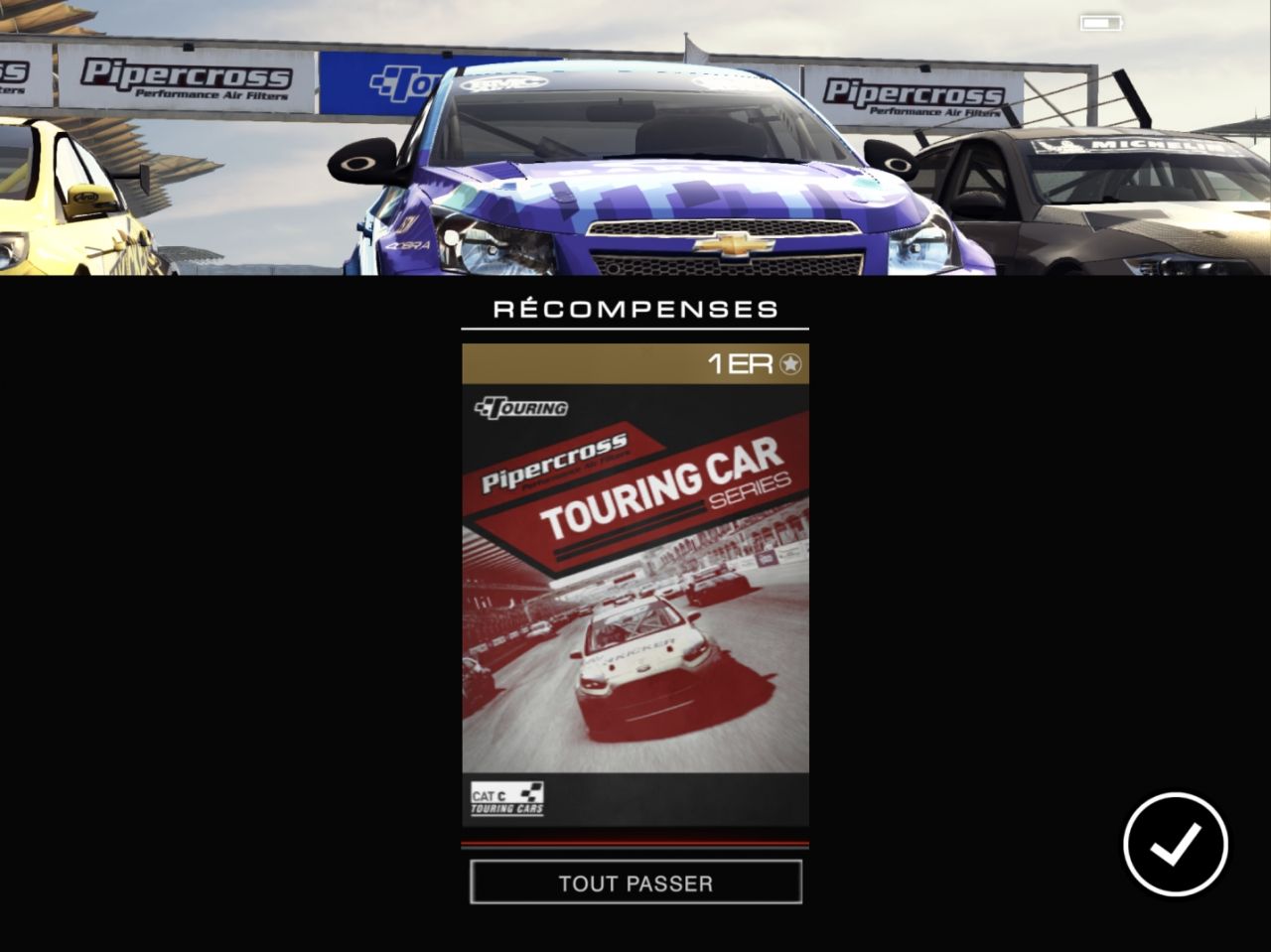 GRID Autosport (copie d'écran 7 sur Android)