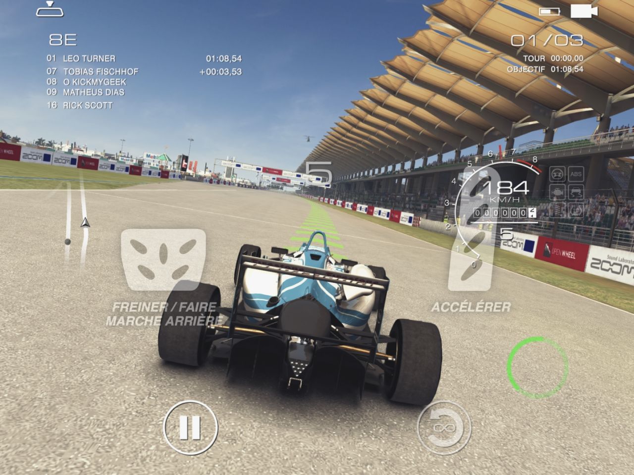 GRID Autosport (copie d'écran 14 sur Android)