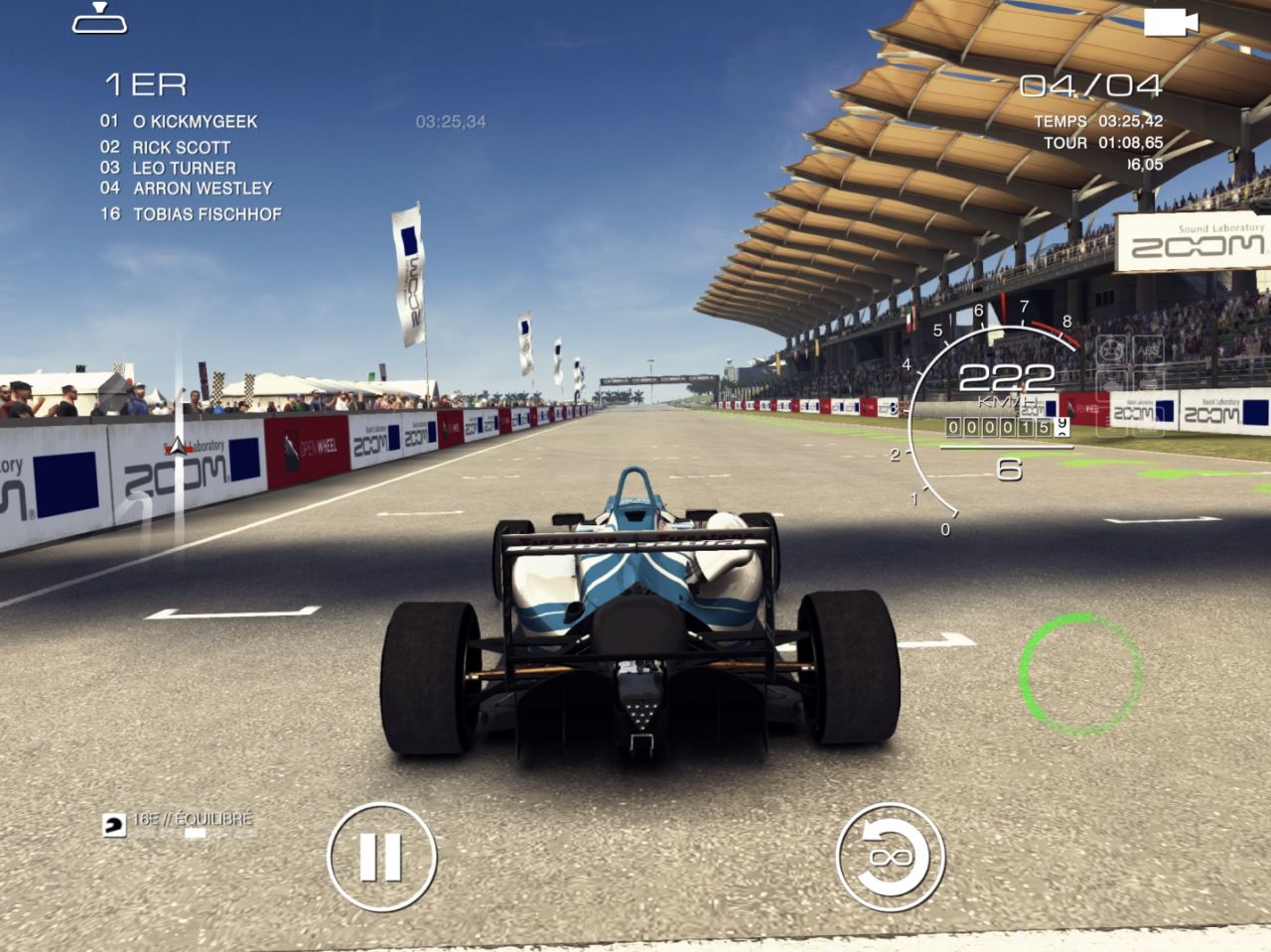 GRID Autosport (copie d'écran 15 sur Android)