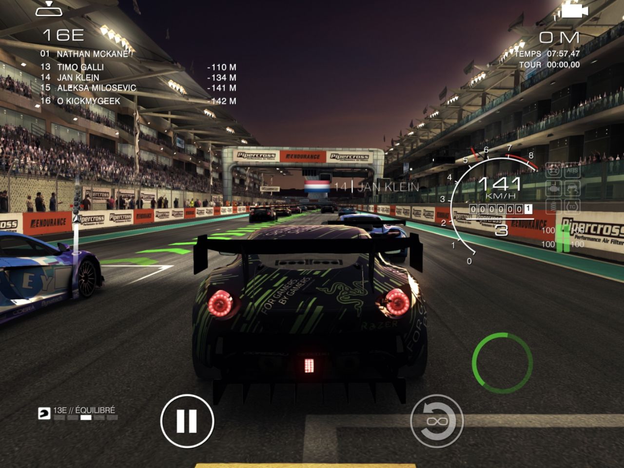 GRID Autosport (copie d'écran 19 sur Android)